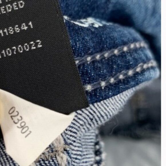 LANE BRYANT Genius Fit Capri Jeans Distressed 16 - Picture 4 of 5